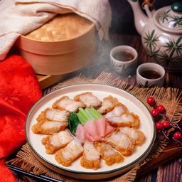 หมูกรอบฮ่องกง (จานเล็ก)