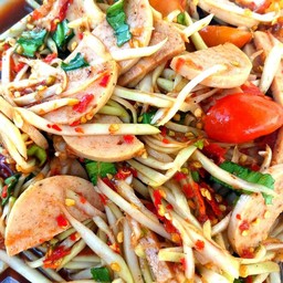 ตำหมูยอ