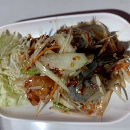 ตำกุ้งสด ปลาร้า