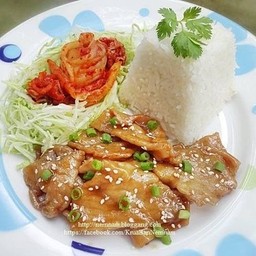 ข้าวหมูเกาหลี