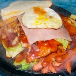 มิกซ์กริว (มีปลาทอด)