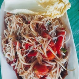 ตำปูปลาร้า+หมูยอ