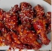 ไก่เคลือบซอสบาบีคิว