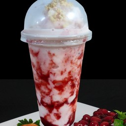 สตรอเบอร์รี่ชีสเค้ก  (ปรับใหม่อร่อยขึ้น)