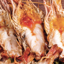 กุ้งแม่น้ำเผา  6 ตัว