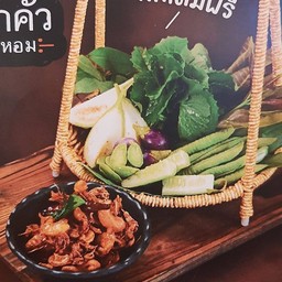 น้ำพริกกุ้งเสียบทรงเครื่อง(แห้ง)