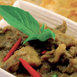 โรตีแกงเนื้อ