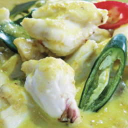 แกงเขียวหวานปูก้อน