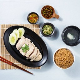 ข้าวมันไก่เซต (ต้ม)