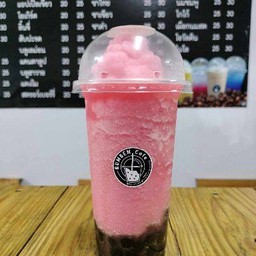สตอเบอรี่โยเกิร์ตปั่น