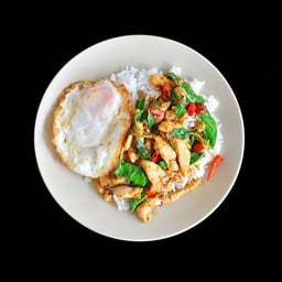 ข้าวผัดกระเพรา