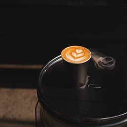 Hot Hojicha Latte