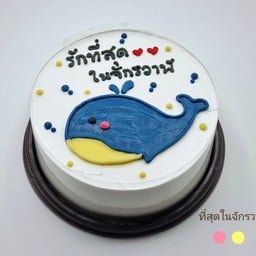 Daisy Minimal Cake เค้กมินิมอล เค้กวันเกิด สายไหม
