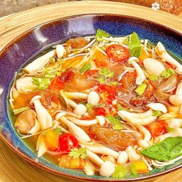 [TY4M] ต้มยำสี่เห็ด l Tom Yum 4 Mushrooms