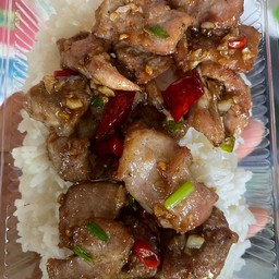หมูคั่วพริกเกลือ