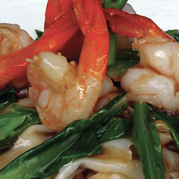 ก๋วยเตี๋ยวราดหน้ากุ้ง