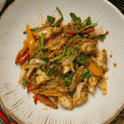 เนื้อปูผัดผงกะหรี่