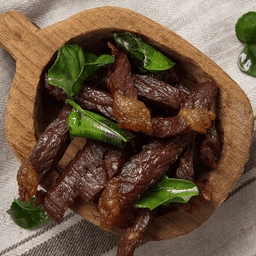 เนื้อแดดเดียวทอด