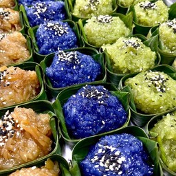 ข้าวเหนียวแก้วอัญชัญ