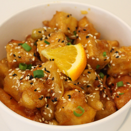 Orange Tofu FL เต้าหู้ซอสส้มจัดเต็ม