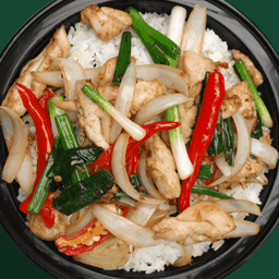 ข้าวคั่วพริกสด