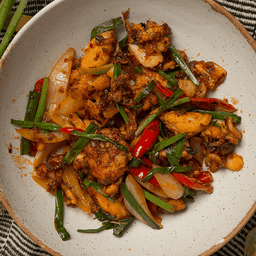 เนื้อปูผัดพริกเผา