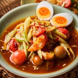 ตำแตงไข่ต้ม