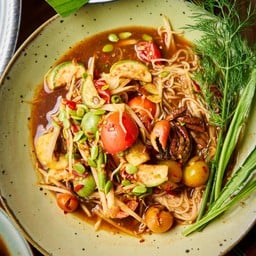 ตำซั่ว ปูปลาร้า