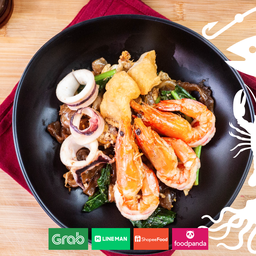 ผัดซีอิ๊ว ทะเล