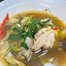 อ่อมกระดูกหมูใส่ปลาร้า