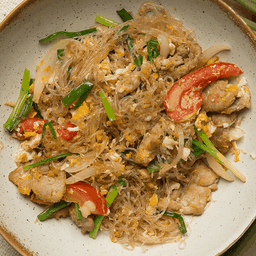 ผัดวุ้นเส้นหมู