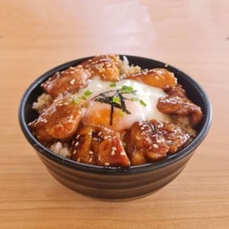 ข้าวไก่เทอริยากิไข่ออนเซ็น