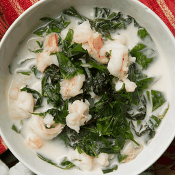 ใบเหลียงต้มกะทิกุ้ง