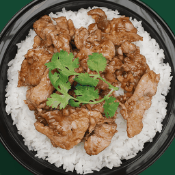 ข้าวคั่วกระเทียมพริกไทย