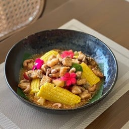 Crispy Sea Bass with Thai Fruit Salad