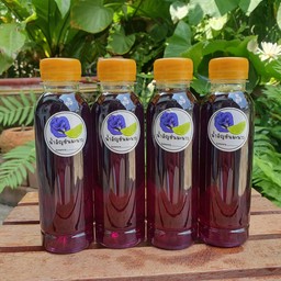 น้ำอัญชันมะนาว