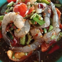 ร้านสัมตำติ้วถุงเป็นหนึ่ง