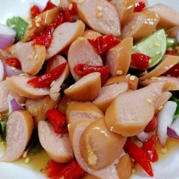 ยำฮ๊อดด๊อกไก่