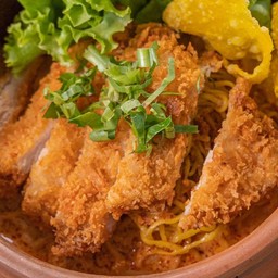 หมี่เหลืองทงคัตสึ