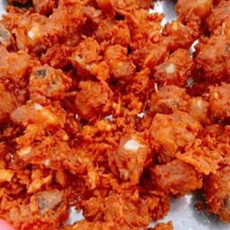 ไก่เผ็ด+ข้าวเหนียว