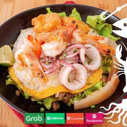 ก๋วยเตี๋ยวคั่วดั้งเดิม ทะเล