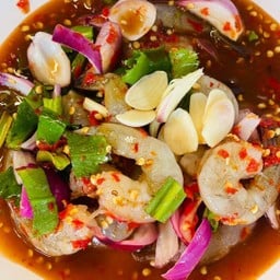 ยำกุ้งสด