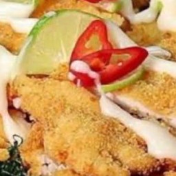 ไก่ครีมมะนาว