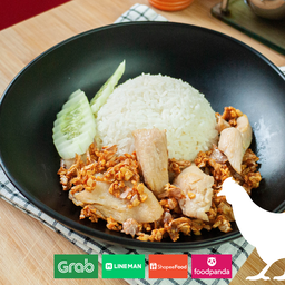 ทอดกระเทียม ไก่