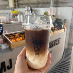 กาแฟมะพร้าว(ใส่นม)