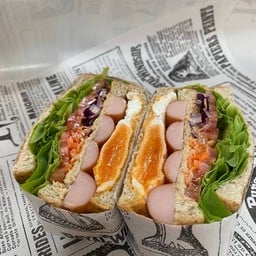 พุงงอปัง - เเซนวิชโบราณ&แซนวิชเกาหลี | ไข่กระทะ | ชา กาแฟ By.Rosellahome