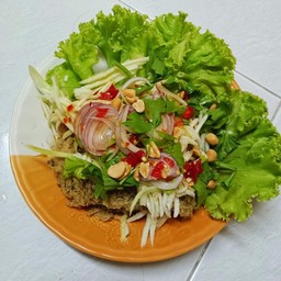 ยำปลาดุกฟูน้องแนน