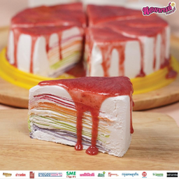 เครปเค้กเรนโบว์