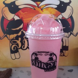 สตอเบอรี่นมสดปั่น