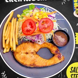 สเต็กปลาแซลมอน